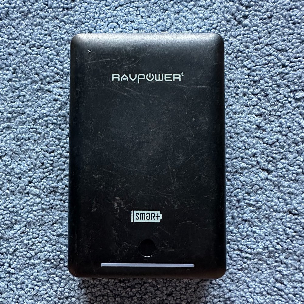 RAVPower Black & Silver 13000 MAh Portable Charging Power Bank